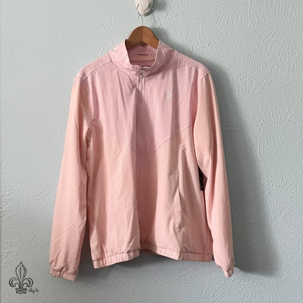 🩷NWT Pink polo jacket🩷